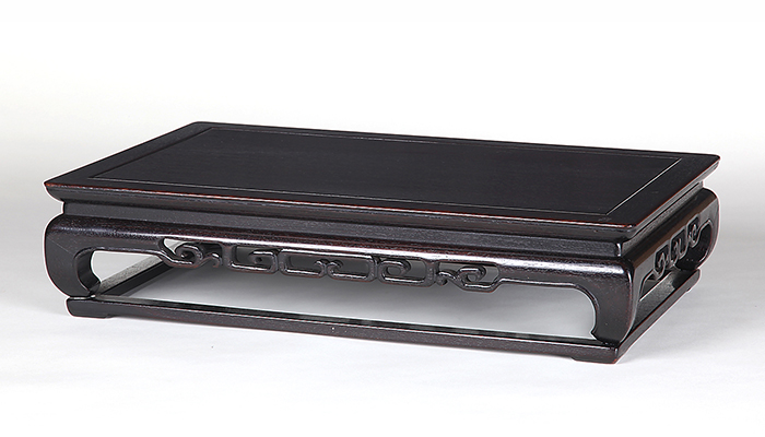 紫檀中透長方平卓