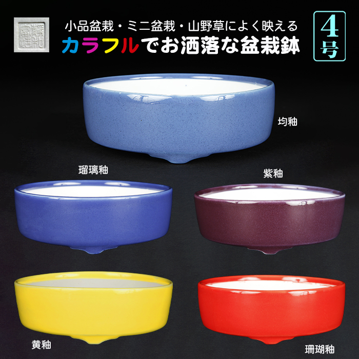 静和富造4号切立丸鉢