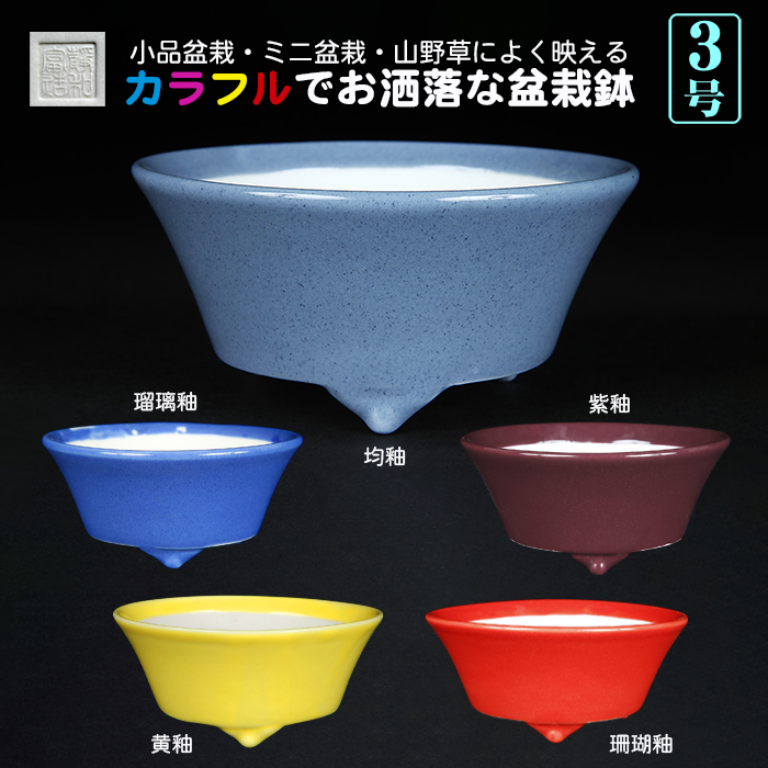 静和富造3号反型丸鉢