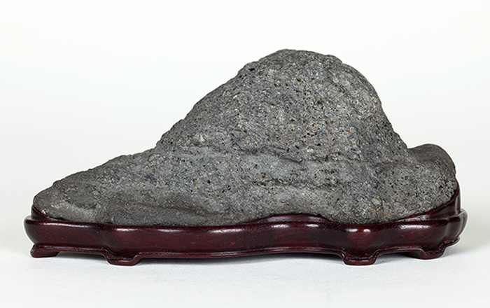 加茂川石 銘「三笠山」