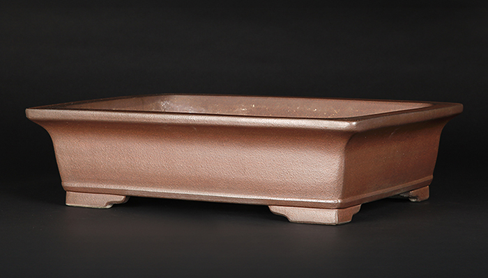 裕士外縁下紐長方鉢